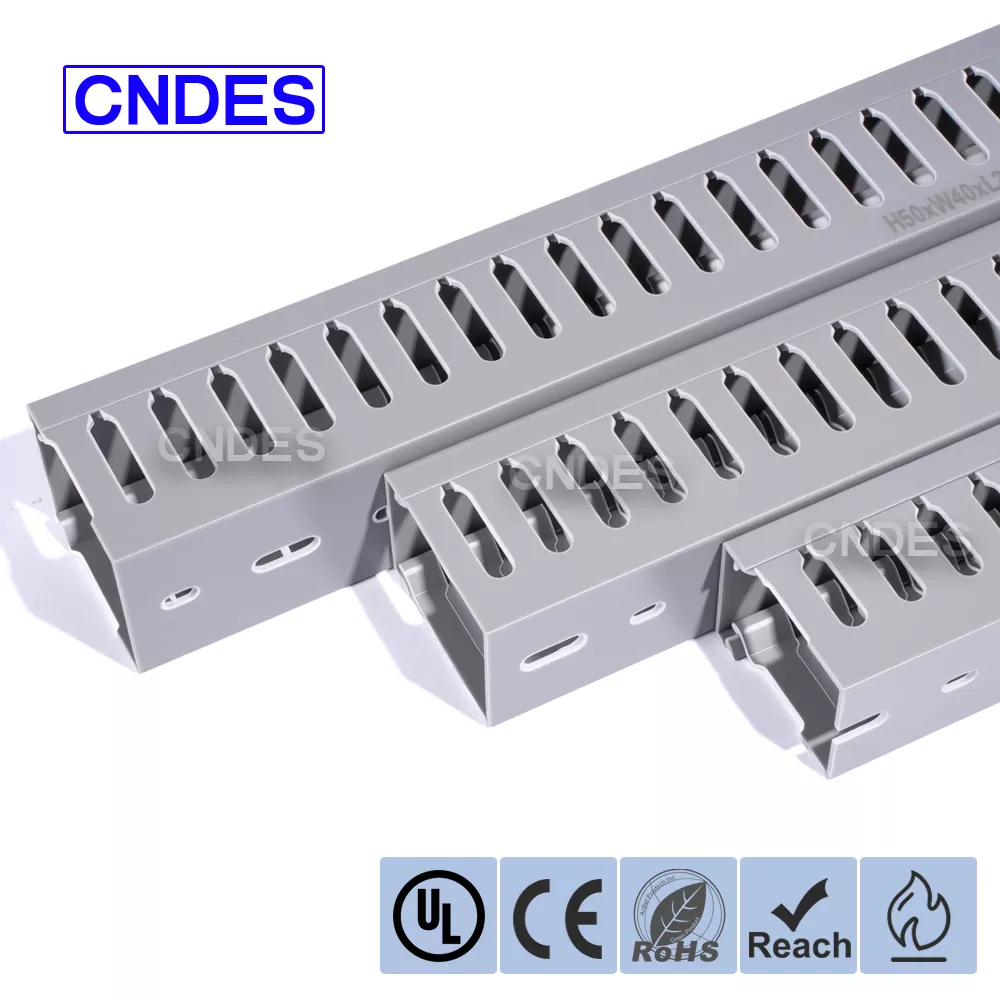 Ống dẫn dây có rãnh rộng cải thiện cách tổ chức bảng điện như thế nào?