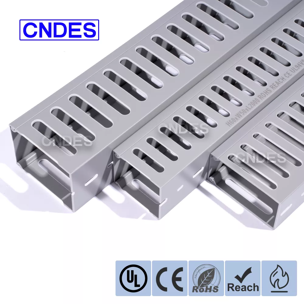 Ống nối dây có rãnh đóng PVC